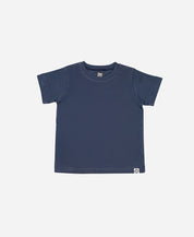 Camiseta Infantil Manga Curta Unissex | Liso Ocean
