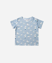 Camiseta Infantil Manga Curta Unissex | Seagulls