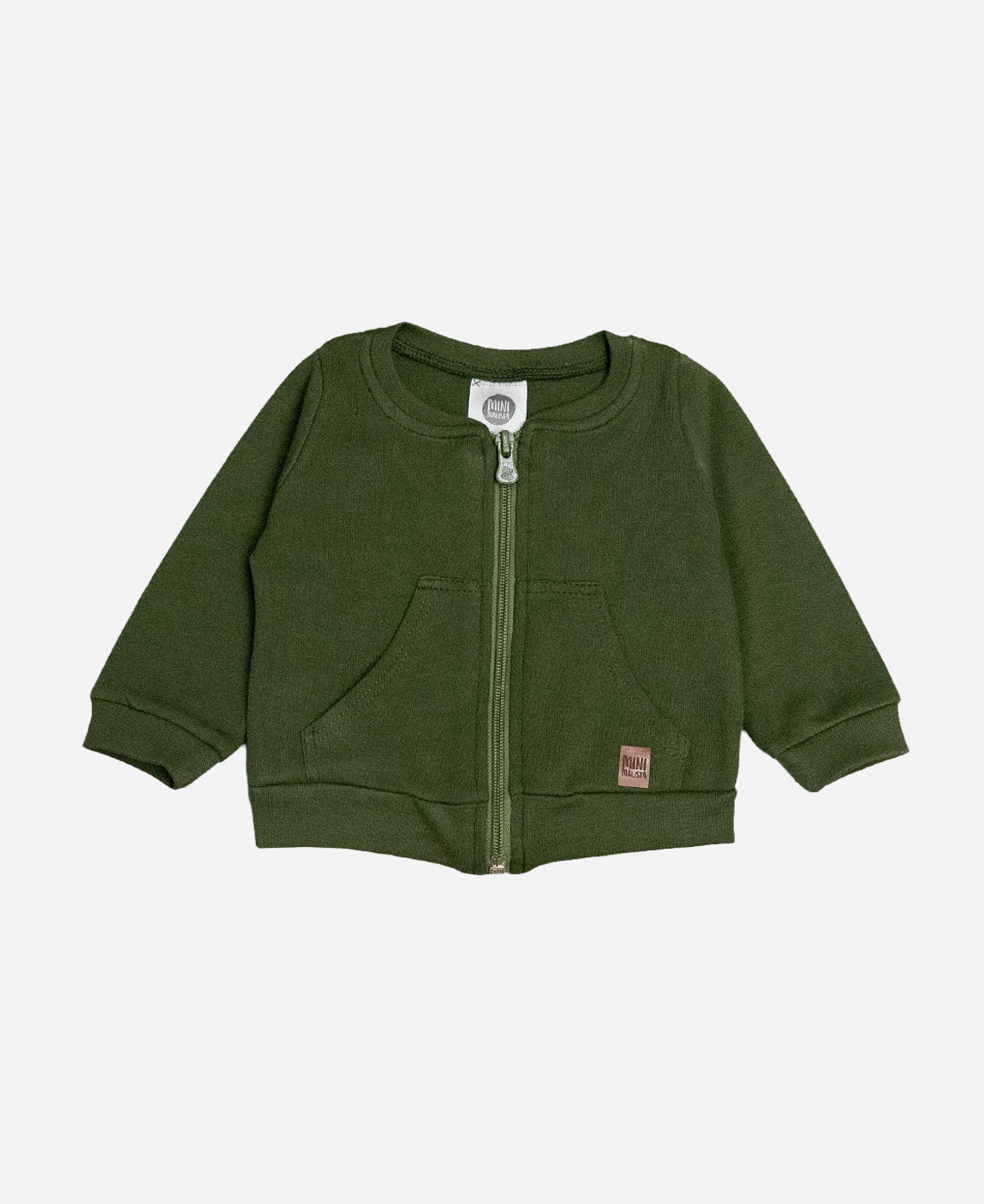 Bomber Unissex Malha | Liso Jungle Green