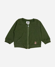 Bomber Unissex Malha | Liso Jungle Green