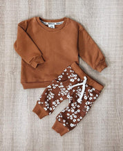 Conjunto de Moletom Infantil Algodão Menina | Field e Ginger