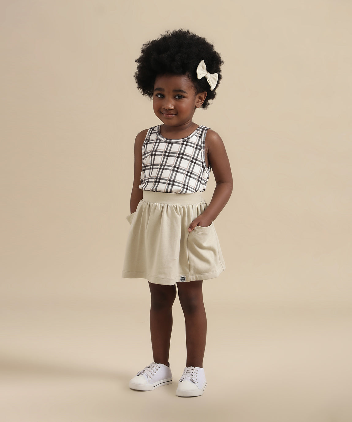 Conjunto-Infantil-Feminino-Menina-Minimalista-regata-xadrez-plaid-e-saia-verde-stone-1