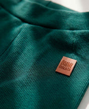 Conjunto Body e Calça Canelada Bebê | Liso Deep Green
