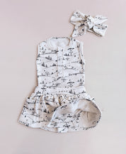 Conjunto Verão Bebê Menina Body e Saia | Village