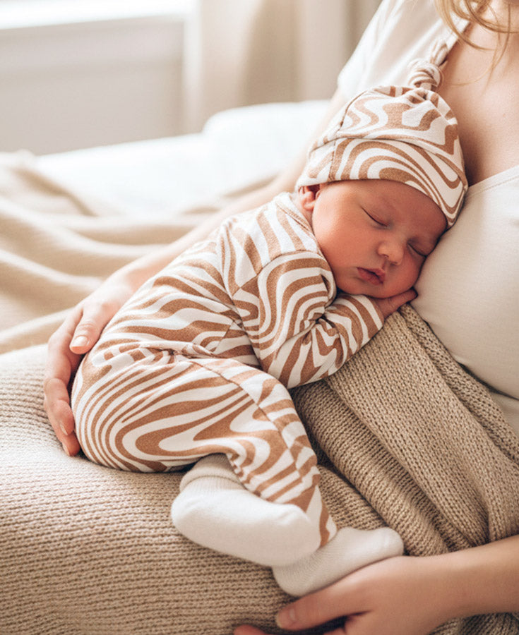 Kit Presente Saída de Maternidade Bebê 4 peças | Swirl
