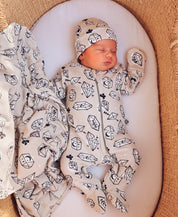 Kit Presente Saída de Maternidade Bebê 4 peças | Crystal