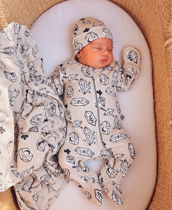 Kit Presente Saída de Maternidade Bebê 4 peças | Crystal