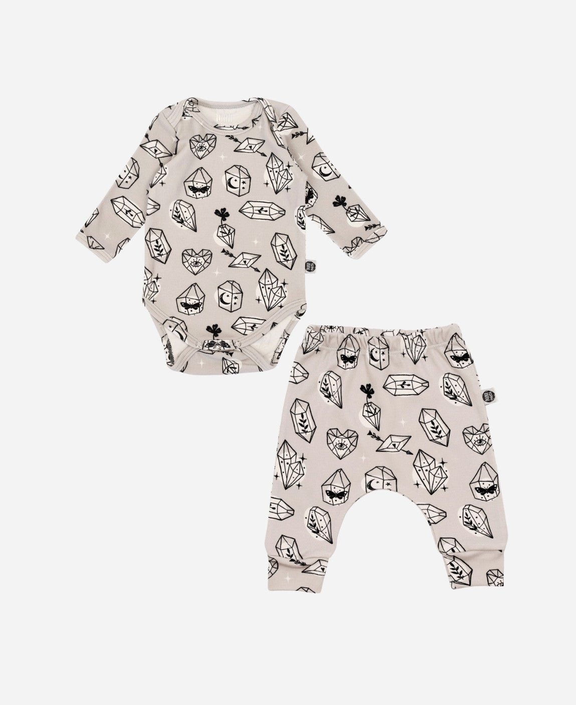 Conjunto Body e Calça Bebê | Crystal