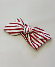 Faixinha de Cabelo Infantil | Listrinhas Vermelho