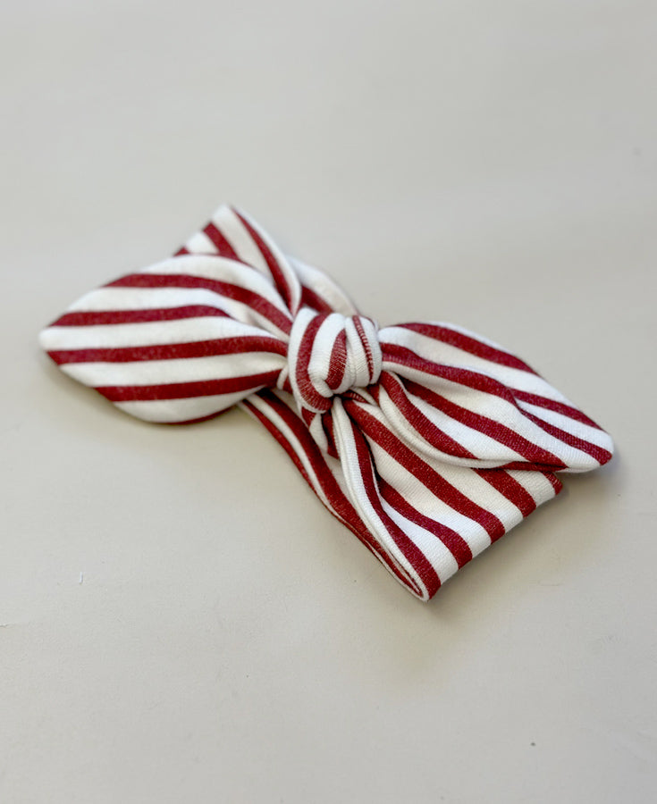 Faixinha de Cabelo Infantil | Listrinhas Vermelho