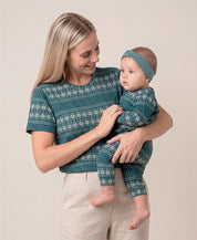 Kit Tal Mãe Tal Filho Camiseta Adulto + Macacão Bebê | Sweater