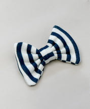 Laço de Cabelo com Clip | Listrinhas Navy