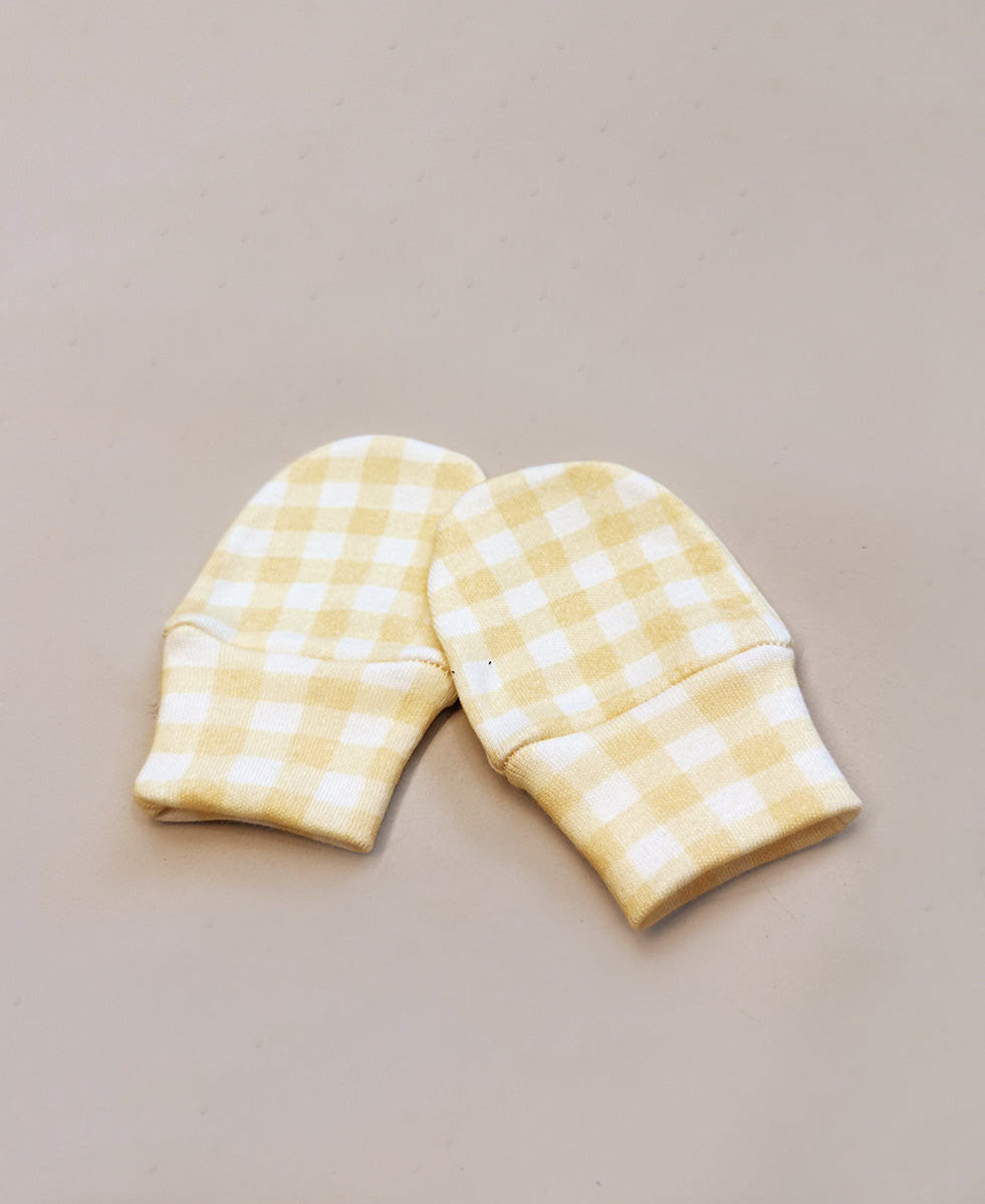 Luvinha Bebê Recém-Nascido Estampada | Vichy Amarelo