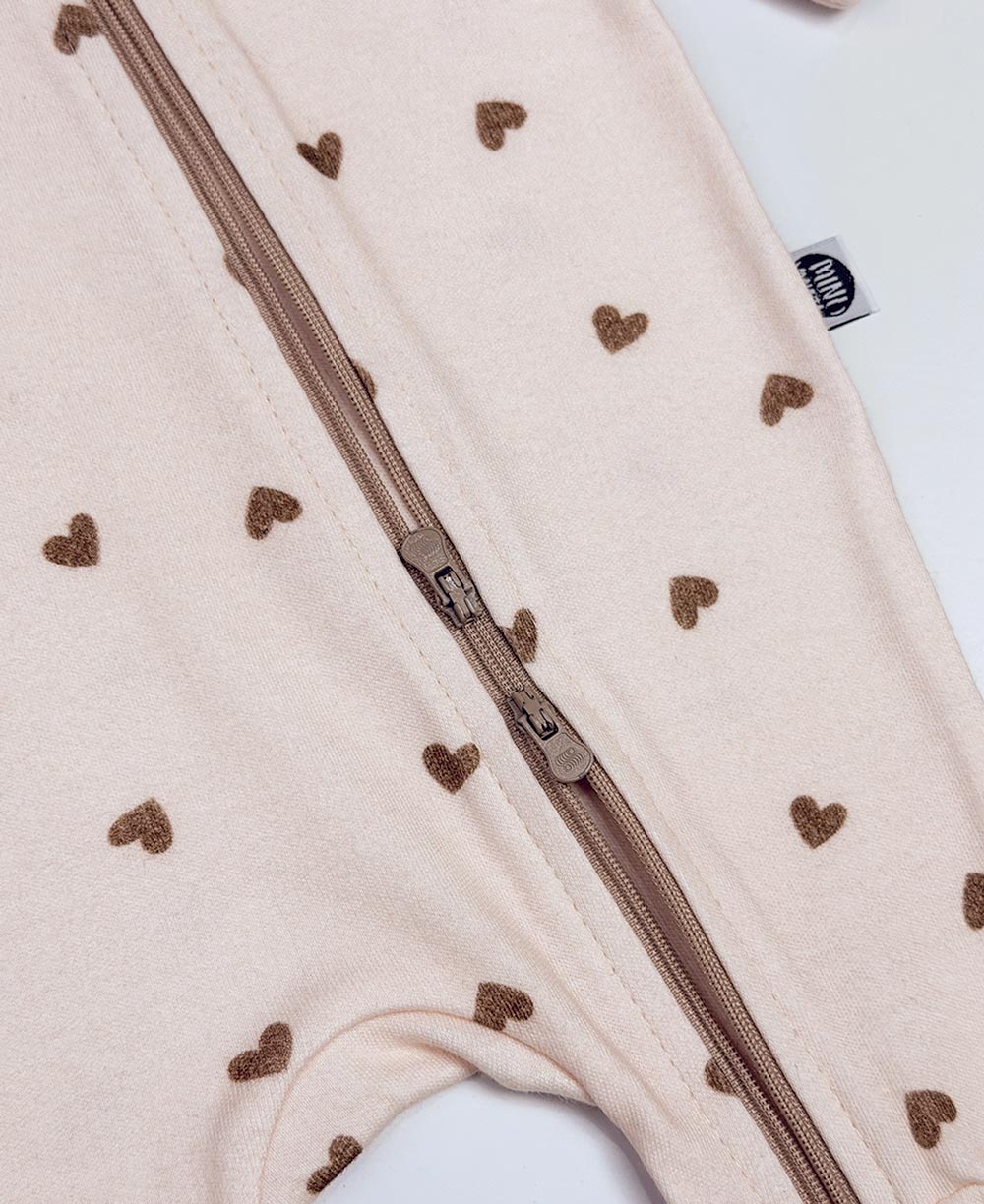 Kit Presente Saída de Maternidade Bebê 4 peças | Love In Brown - Com Caixa Presente