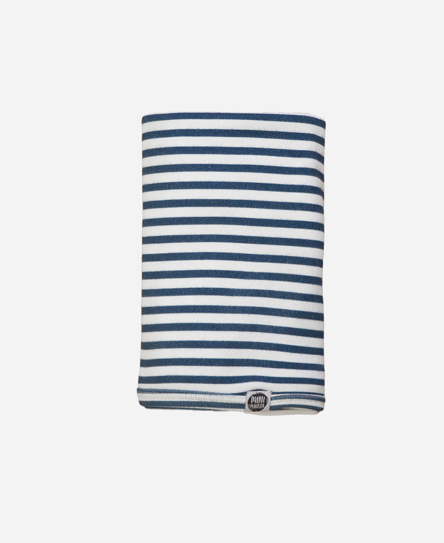Manta de Malha de Algodão para Bebês | Listrinhas Navy