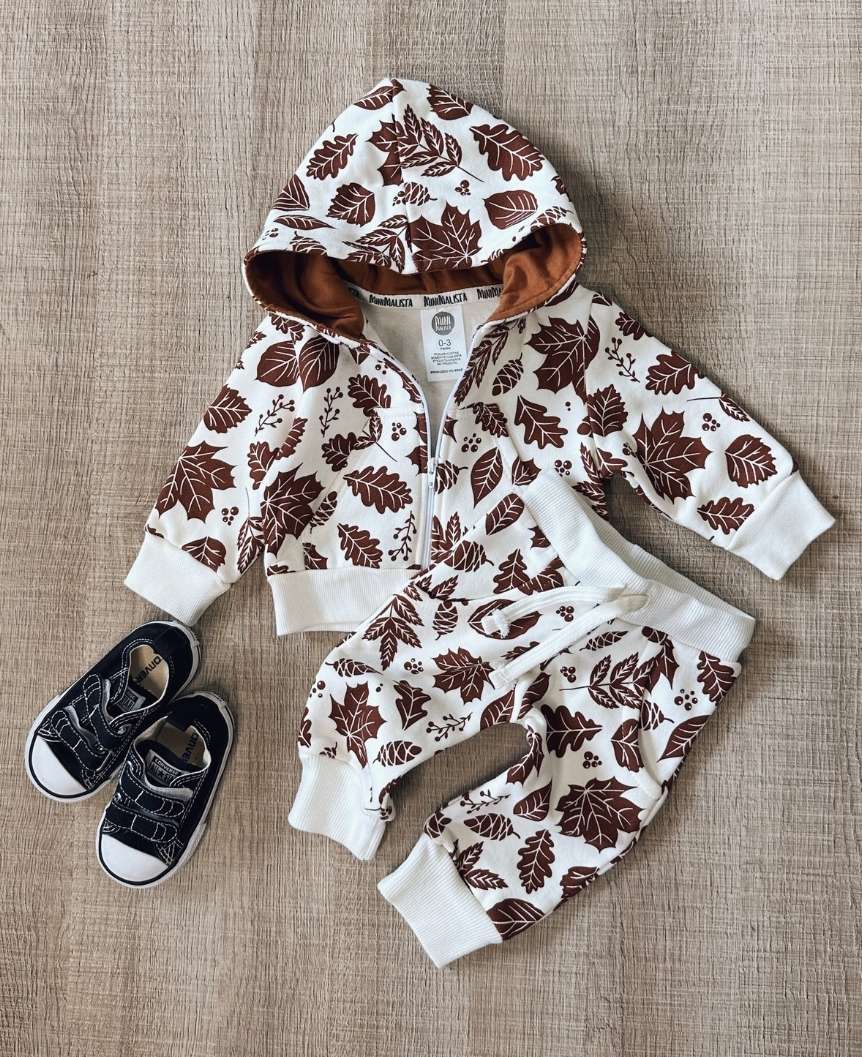 Conjunto de Moletom Infantil Peluciado | Fall