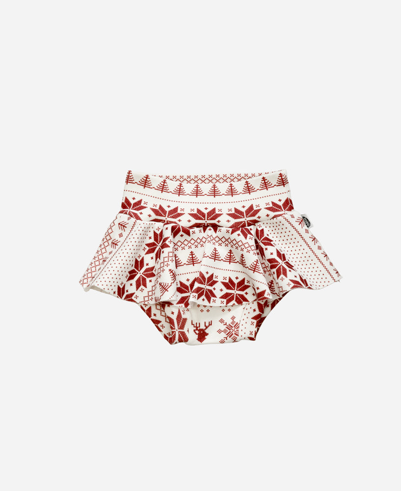 Saia Boomies de Bebê | Xmas Tricot