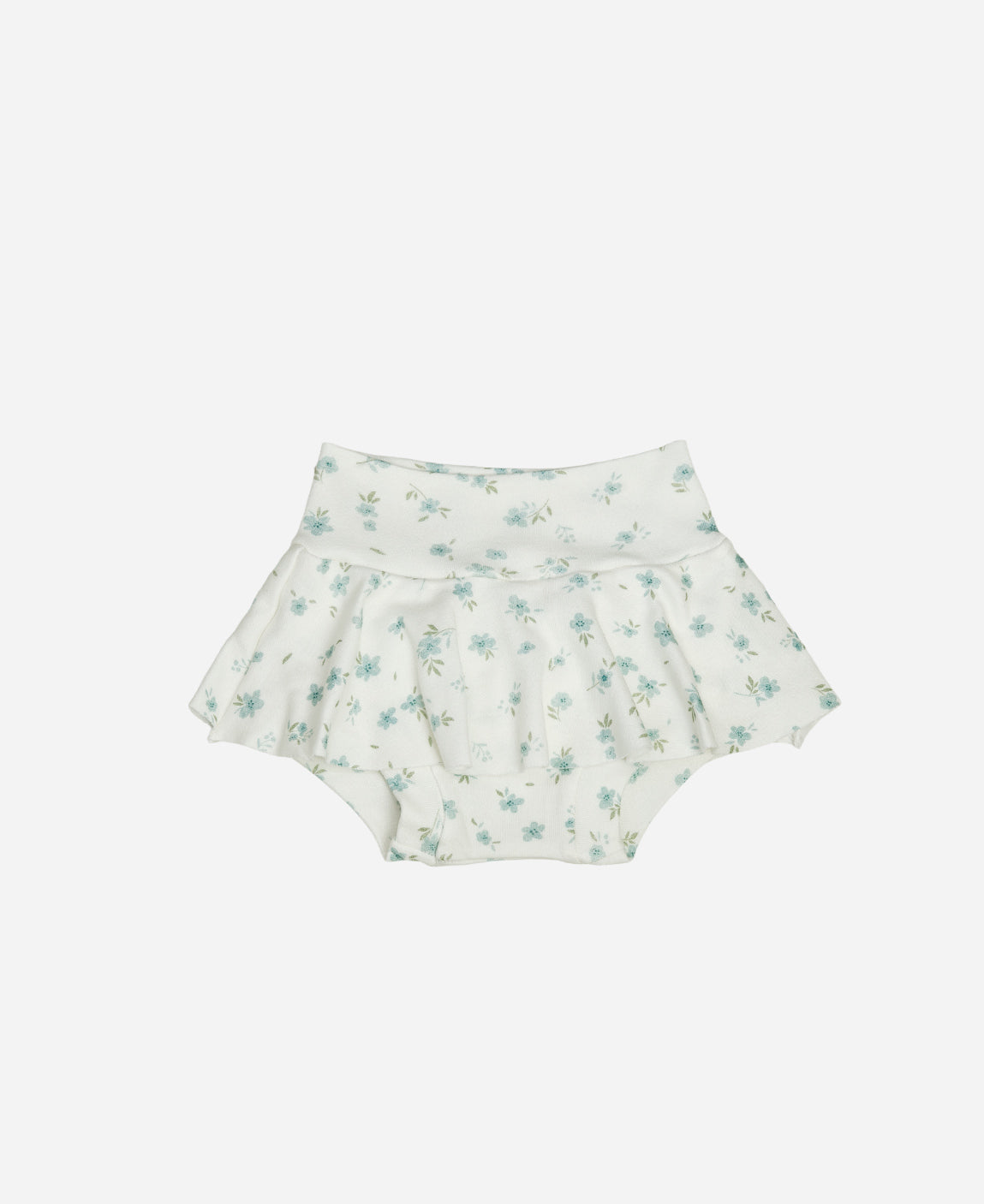 Saia Boomies de Bebê | Floral Azul
