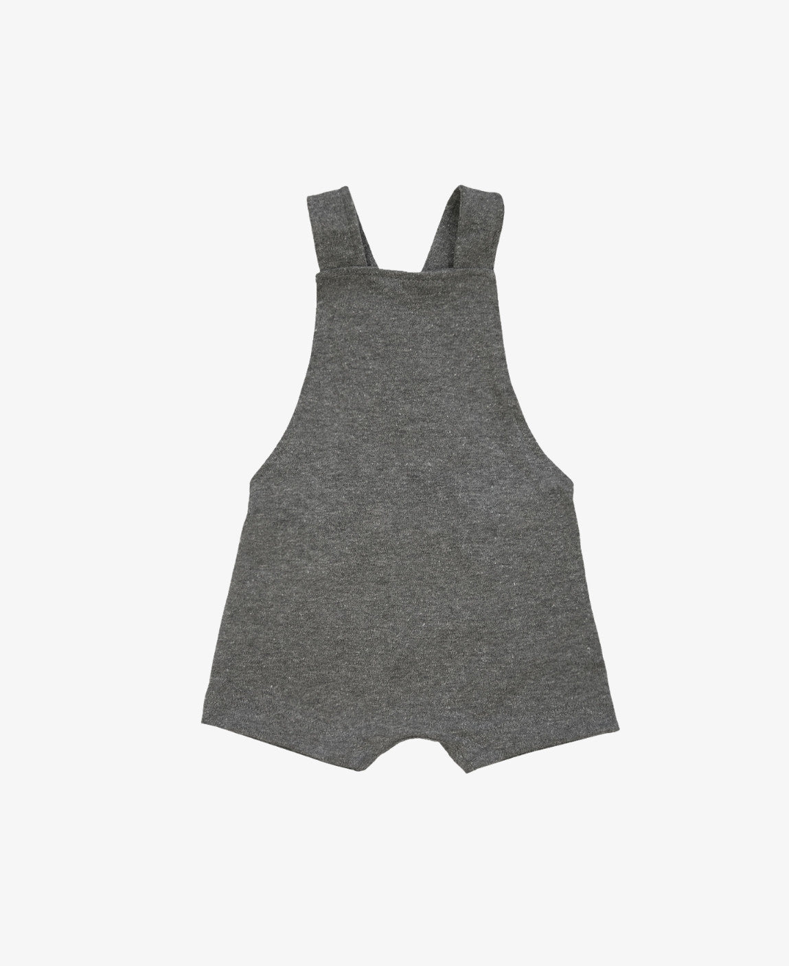 Salopette Verão Unissex MiniMalista Liso | Mescla Escuro