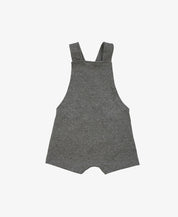 Salopette Verão Unissex MiniMalista Liso | Mescla Escuro