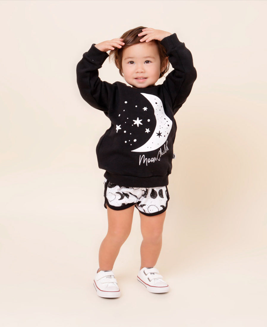 Track Shorts Infantil Unissex | Lunar