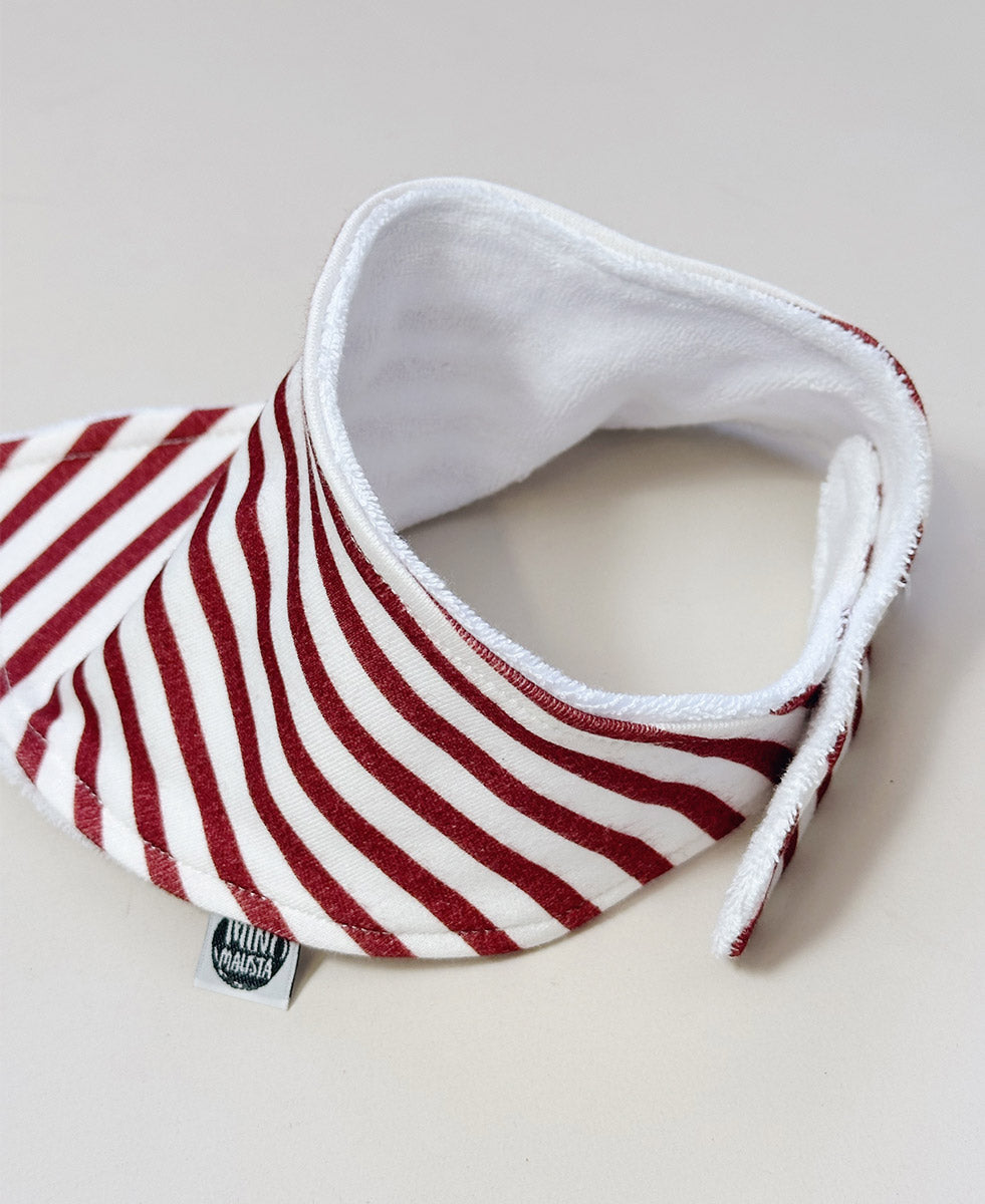 Babador Bandana Unissex | Listrinhas Vermelho