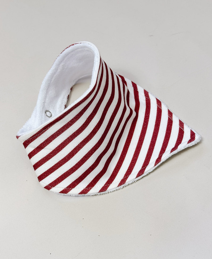 Babador Bandana Unissex | Listrinhas Vermelho