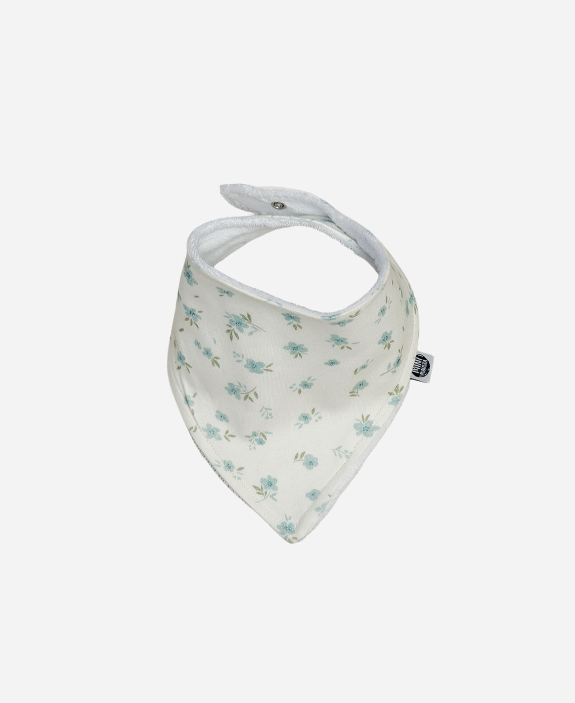 Babador Bandana | Floral Azul