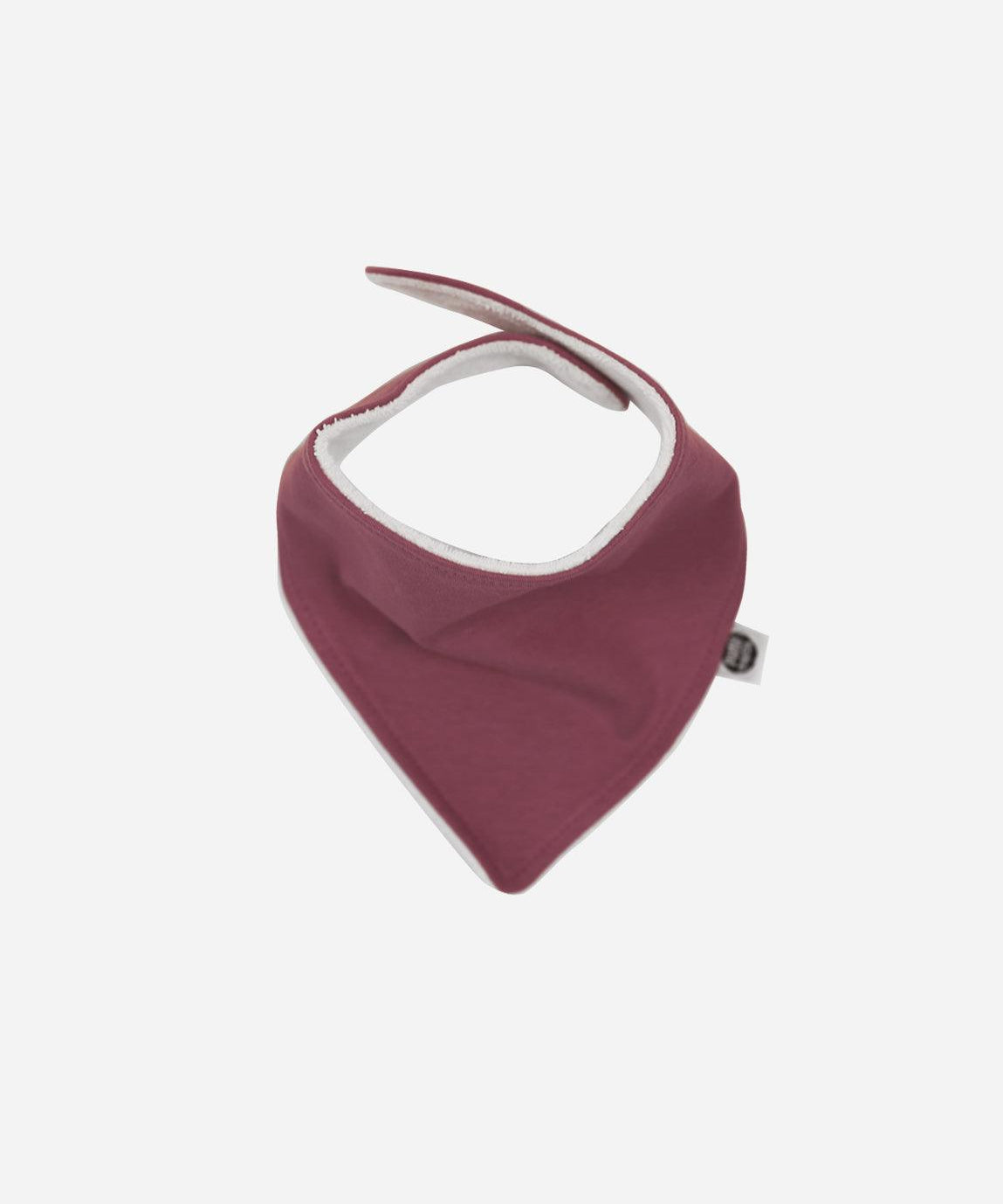 Babador Bandana Unissex MiniMalista Liso Dark Rose - MiniMalista Baby - b2b, Baby, com-desconto-mm10, Meia Estação, Menina -bebê-minimalista-estiloso
