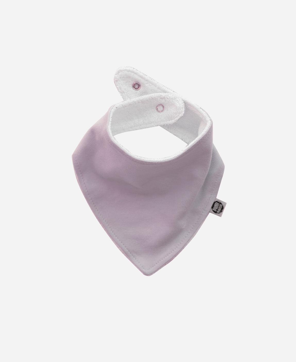 Babador Bandana Unissex MiniMalista | Liso Lilac - MiniMalista Baby - 0.3, b2b, Baby, black-friday, com-desconto-mm10, Meia Estação, Menina -bebê-minimalista-estiloso