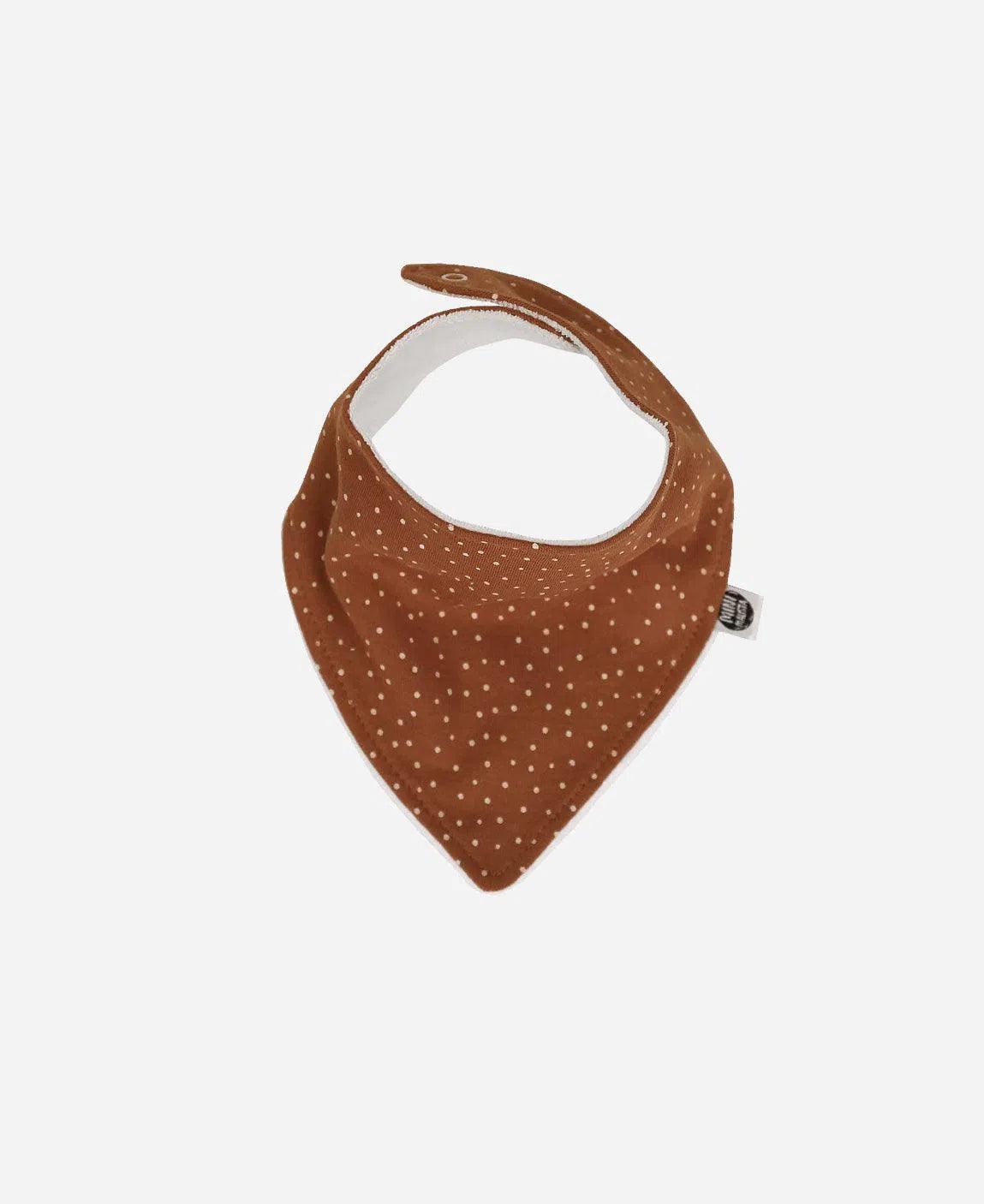 Babador Bandana Unissex | Bolinhas Outono - MiniMalista Baby - 0.4, b2b, Baby, black-friday, com-desconto-mm10, Meia Estação, Menina, Winter Sale 30% -bebê-minimalista-estiloso