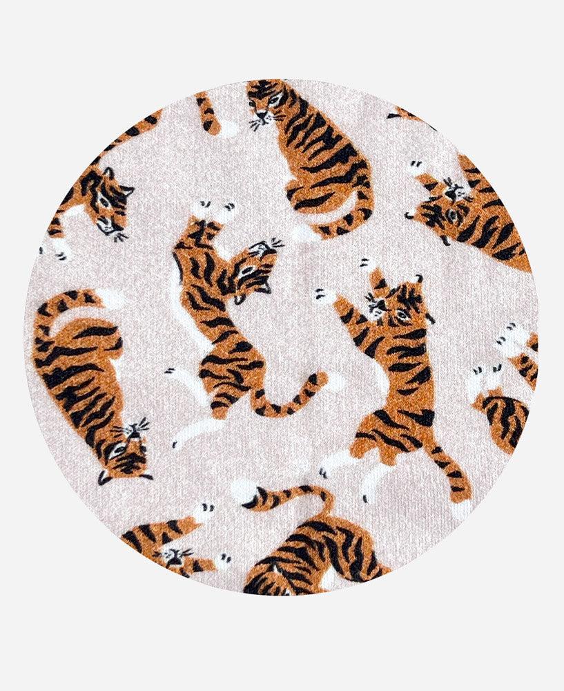 Babador Bandana Unissex | Tiger - MiniMalista Baby - 0.4, b2b, Baby, black-friday, com-desconto-mm10, Meia Estação, Menino, Neutro, Unissex -bebê-minimalista-estiloso