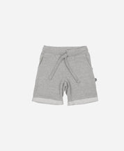Bermuda Infantil Moletinho MiniMalista Liso Mescla - MiniMalista Baby - b2b, Calor, com-desconto-mm10, Kids, Menino, Verão -bebê-minimalista-estiloso