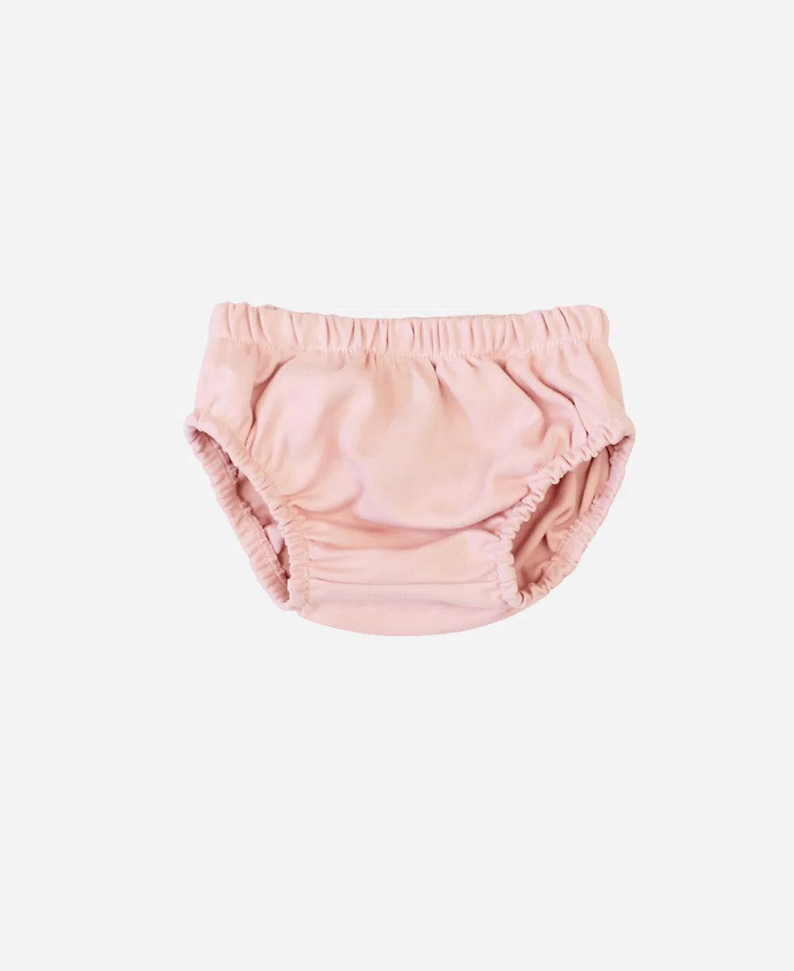 Bloomers de Bebê Unissex MiniMalista | Liso Rose Dust - MiniMalista Baby - b2b, Baby, Calor, Menina, outlet, SALE-FINAL, tab-medidas-bloomers, Verão -bebê-minimalista-estiloso