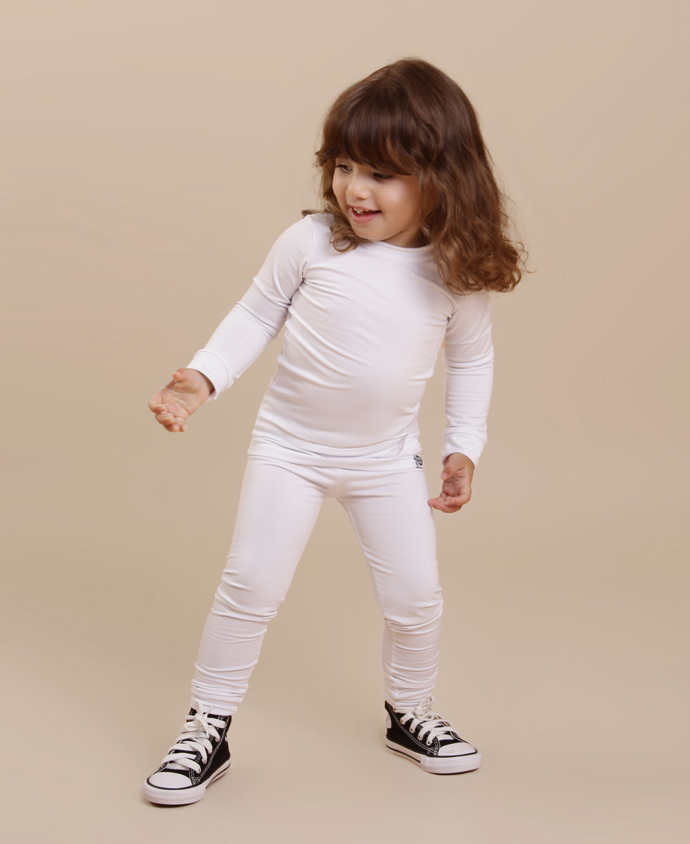 Blusa Térmica Unissex MiniMalista Liso Branco Algodão - MiniMalista Baby - 0.3, anonovo, b2b, Baby, black-friday, com-desconto-mm10, Frio, Kids, Menina, Menino, Neutro, tab-tam-blusa-térmica, Unissex -bebê-minimalista-estiloso