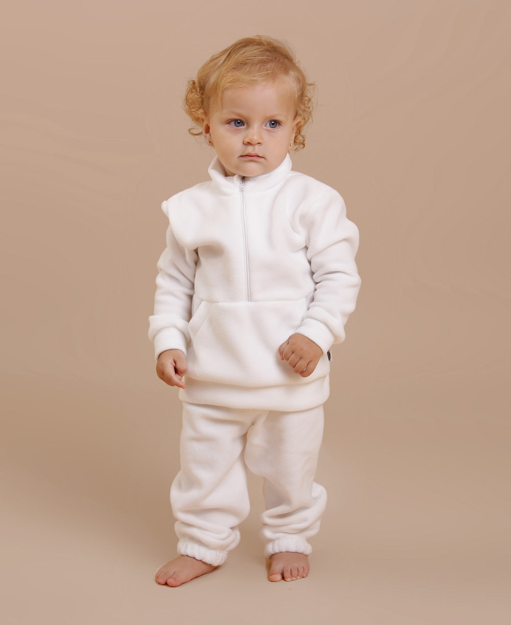 Blusão Inverno Soft MiniMalista Liso Branco Algodão - MiniMalista Baby - 0.5, anonovo, b2b, Baby, black-friday, com-desconto-mm10, Frio, Kids, Menina, Menino, Neutro, tab-tam-blusao-soft, tab-tam-blusão-soft-bebe, Unissex -bebê-minimalista-estiloso