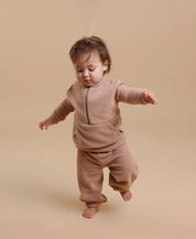 Blusão Inverno Soft MiniMalista | Liso Cinnamon - MiniMalista Baby - 0.5, b2b, Baby, Best, black-friday, com-desconto-mm10, Frio, Kids, Menina, Menino, Neutro, tab-tam-blusao-soft, tab-tam-blusão-soft-bebe, Unissex -bebê-minimalista-estiloso