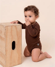 Body de Bebê Manga Longa Unissex | Liso Oak