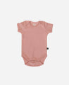 Body de Bebê Manga Curta Unissex MiniMalista Liso Rose Dust - MiniMalista Baby - b2b, Baby, Meia Estação, Menina, outlet, tab-tam-body-curto -bebê-minimalista-estiloso