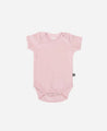 Body de Bebê Manga Curta Unissex MiniMalista Liso Rose Quartzo - MiniMalista Baby - b2b, Baby, com-desconto-mm10, Meia Estação, Menina, tab-tam-body-curto -bebê-minimalista-estiloso