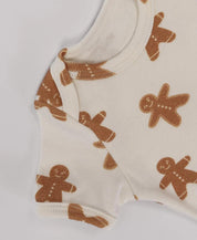 Body de Bebê Manga Curta Unissex | Gingerbread - MiniMalista Baby - 0, b2b, Baby, Christmas, com-desconto-mm10, Meia Estação, Menina, natal, Neutro, tab-tam-body-curto, Unissex, Xmas -bebê-minimalista-estiloso