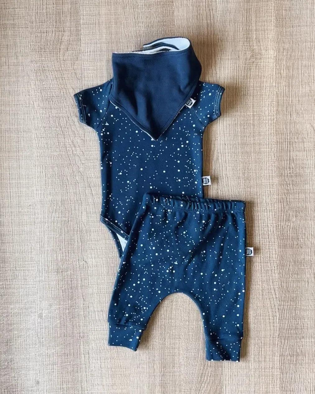 Body de Bebê Manga Curta Unissex | Stardust - MiniMalista Baby - 0.3, b2b, Baby, black-friday, Meia Estação, Menino, outlet, SALE-FINAL, tab-tam-body-curto -bebê-minimalista-estiloso