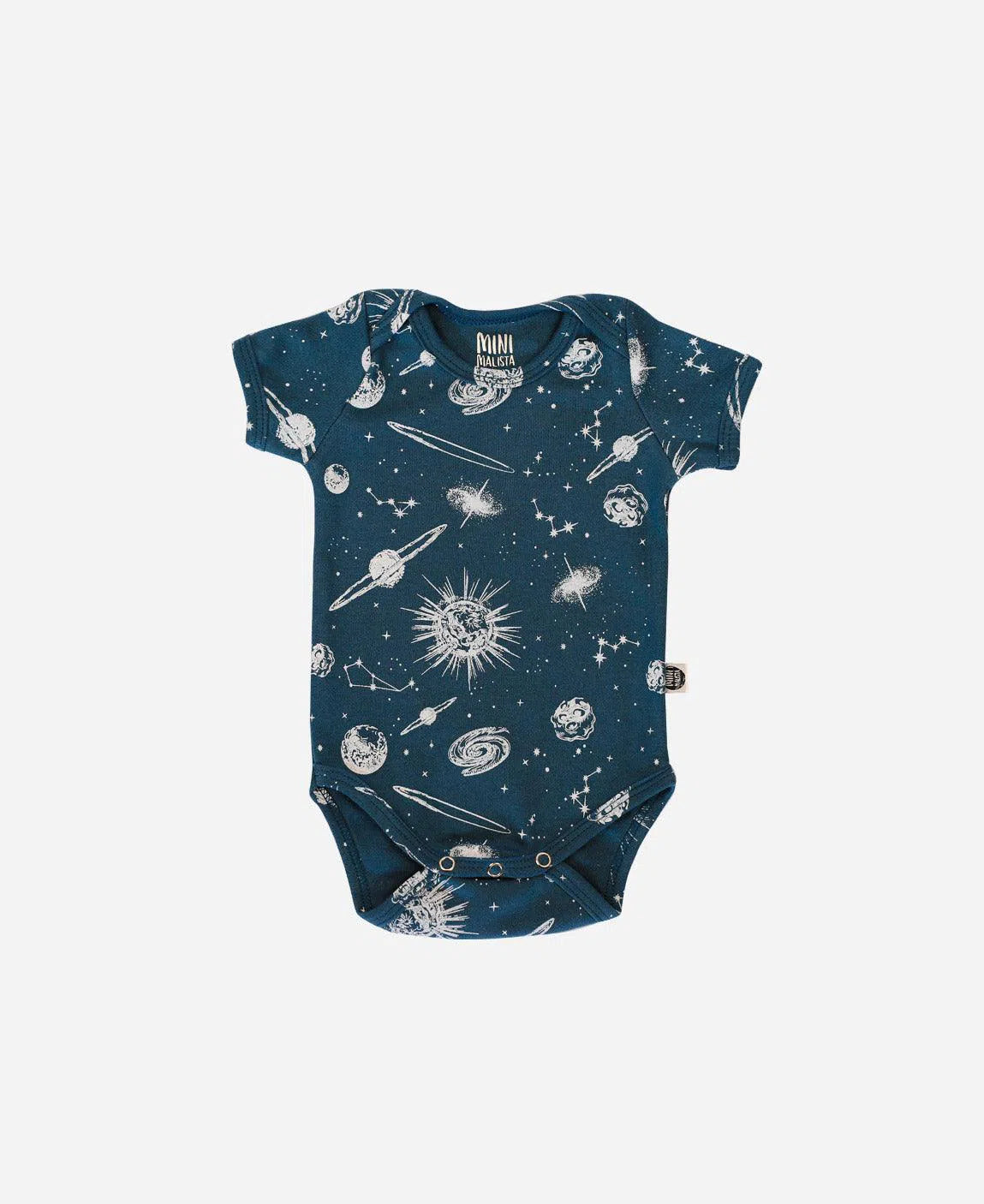 Body de Bebê Manga Curta Unissex Saturno - MiniMalista Baby - 0.4, 0.45, b2b, Baby, black-friday, com-desconto-mm10, Meia Estação, Menino, SALE-FINAL, tab-tam-body-curto -bebê-minimalista-estiloso