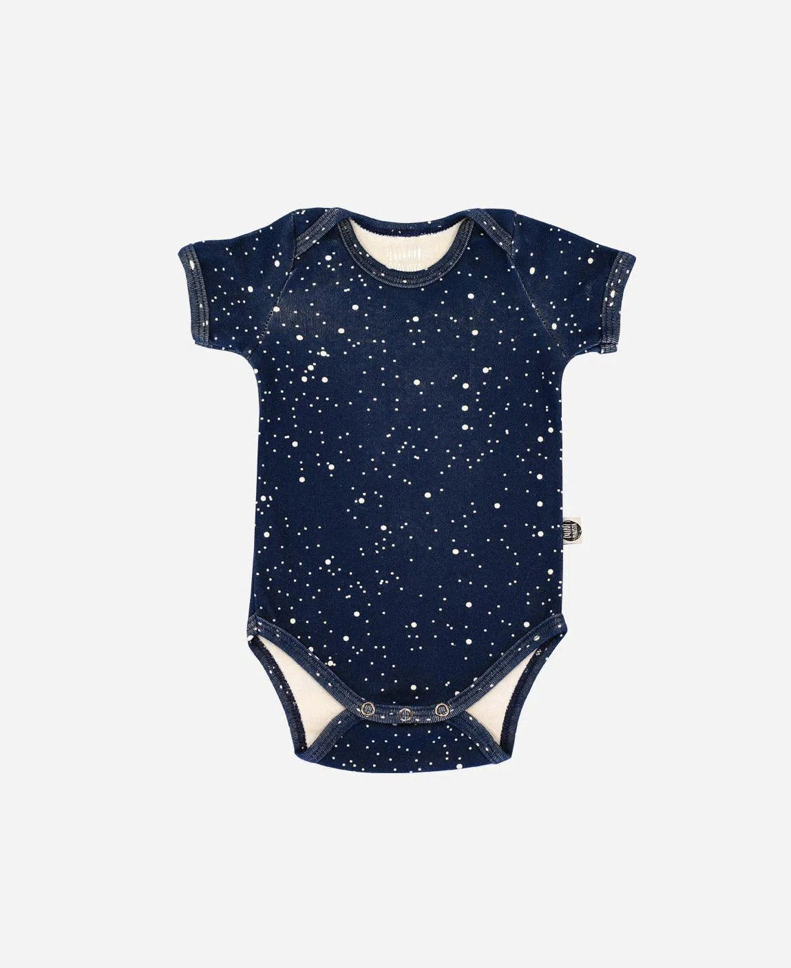 Body de Bebê Manga Curta Unissex Stardust - MiniMalista Baby - b2b, Baby, Meia Estação, Menino, outlet, tab-tam-body-curto -bebê-minimalista-estiloso