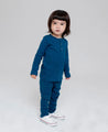 Body de Bebê Manga Longa Unissex Canelado Botões Liso MiniMalista Azul Sky - MiniMalista Baby - b2b, Baby, com-desconto-mm10, Frio, Menino, Winter Sale 30% -bebê-minimalista-estiloso