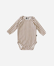 Body de Bebê Manga Longa Unissex | Listras Retrô Avelã - MiniMalista Baby - 0.3, 0.45, b2b, Baby, black-friday, Frio, Menino, Neutro, outlet, SALE-FINAL, tab-tam-body-manga-longa, Unissex -bebê-minimalista-estiloso