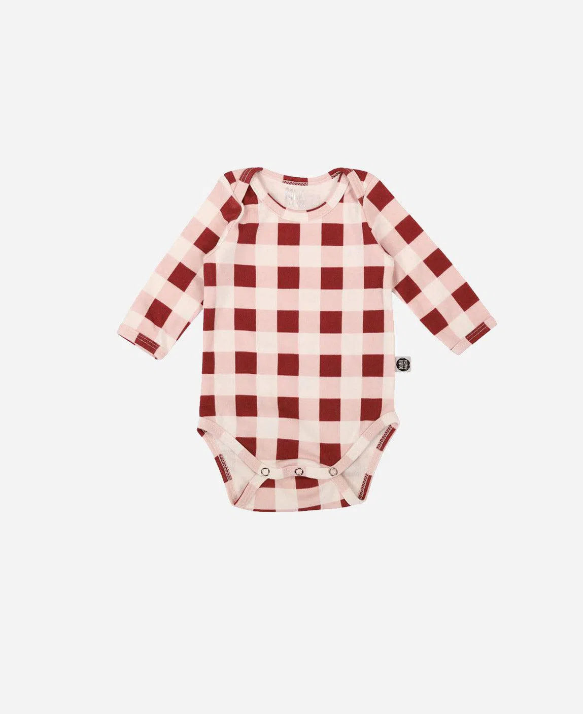 Body de Bebê Manga Longa Unissex Vichy Wine - MiniMalista Baby - 0, b2b, Baby, Christmas, com-desconto-mm10, Frio, Menina, natal, SALE-FINAL, tab-tam-body-manga-longa, Xmas -bebê-minimalista-estiloso