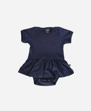 Body-Vestido de Bebê Manga Curta MiniMalista | Liso Ocean - MiniMalista Baby - 0.3, b2b, Baby, black-friday, com-desconto-mm10, Meia Estação, Menina, tab-tam-body-vestido -bebê-minimalista-estiloso