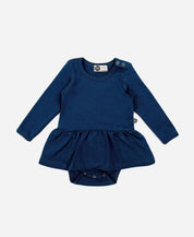 Body-Vestido de Bebê Manga Longa MiniMalista | Liso Azul Sky - MiniMalista Baby - 0.3, 0.45, b2b, Baby, black-friday, com-desconto-mm10, Frio, Menina, SALE-FINAL, tab-tam-body-vestido -bebê-minimalista-estiloso
