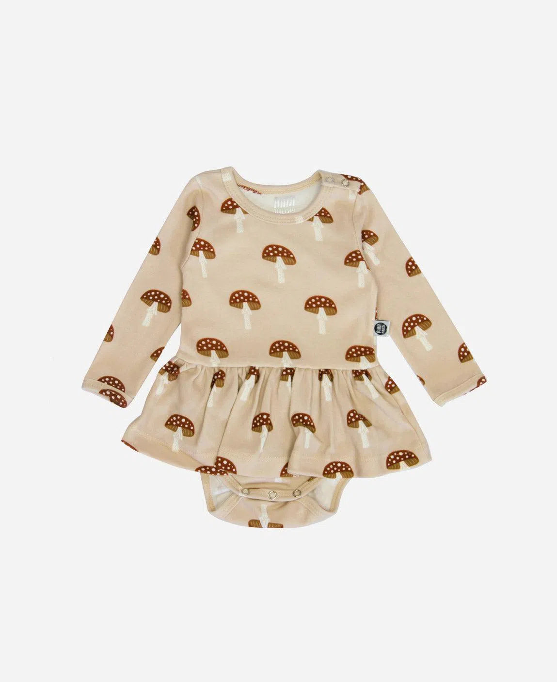 Body-Vestido de Bebê Manga Longa Mushi - MiniMalista Baby - b2b, Baby, com-desconto-mm10, Frio, Menina, Neutro, tab-tam-body-vestido, Unissex, Winter Sale 30% -bebê-minimalista-estiloso